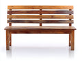 Bancos de jardín de madera 160x60x90 cm - marrón - respaldo con listones